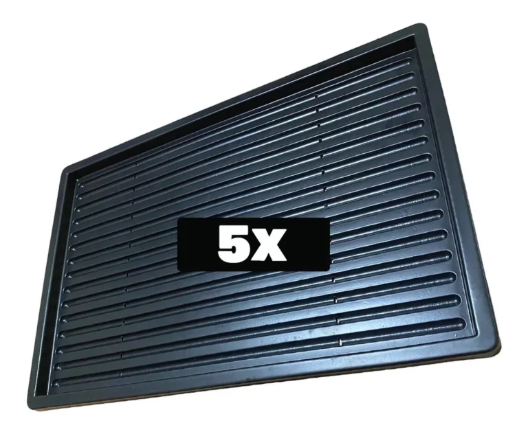 Bandeja Para Espuma Fenolica Hidroponia C Furos Kit 5 Un