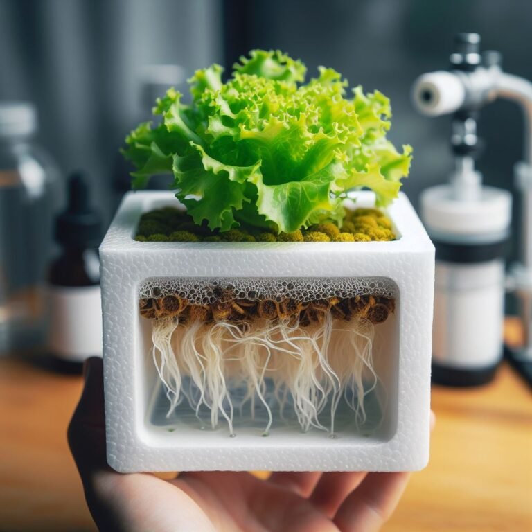 Hidroponia em Caixa de Isopor