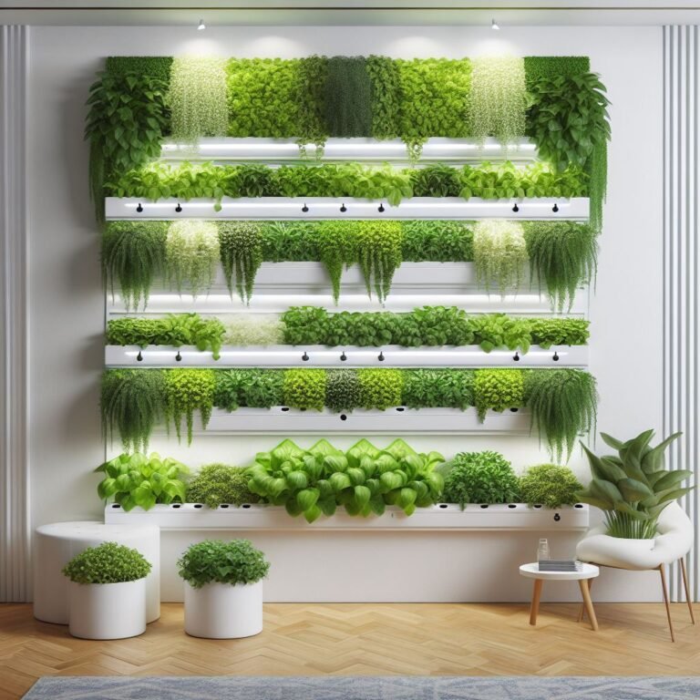 Hidroponia na Parede