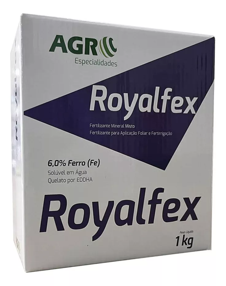 Quelato De Ferro 6 Eddha Royalfex 1 Kg