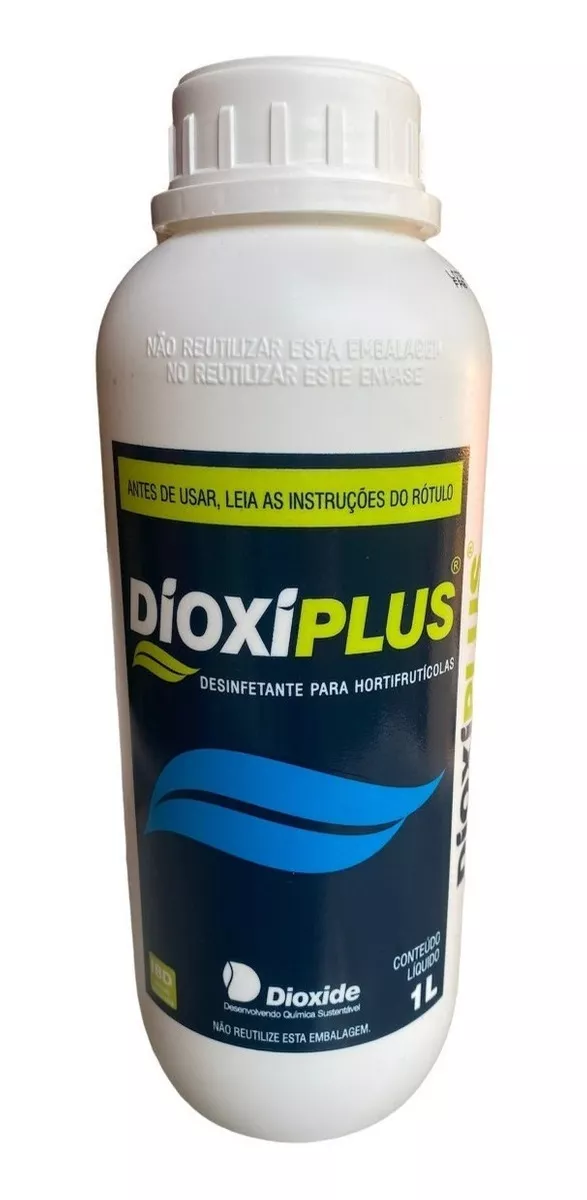 Sanitizante Para Controle De Fungos E Bacterias Dioxiplus 1 Litro