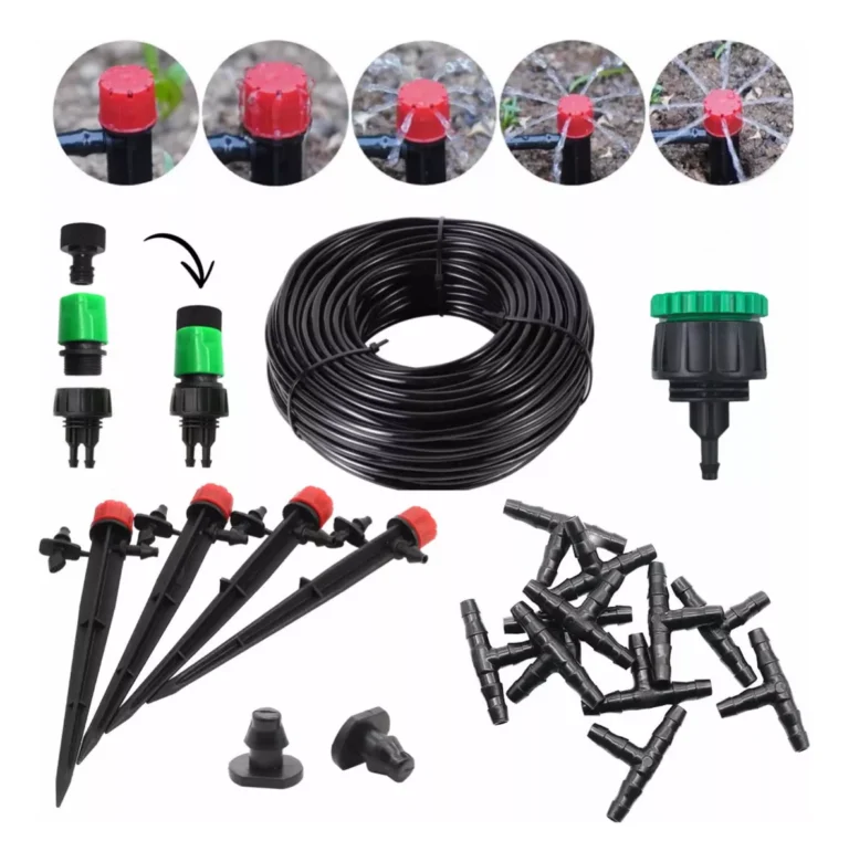 Sistema De Irrigacao Por Gotejamento Automatico 16 Vasos