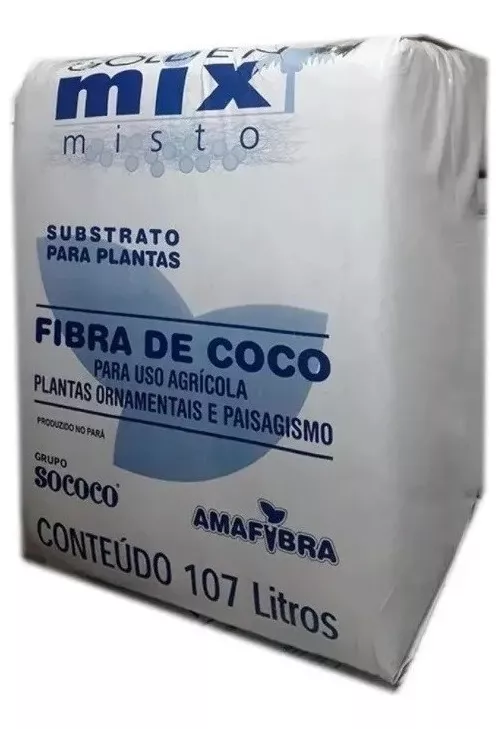 Substrato Amafibra Golden Mix para Plantas Tipo 98