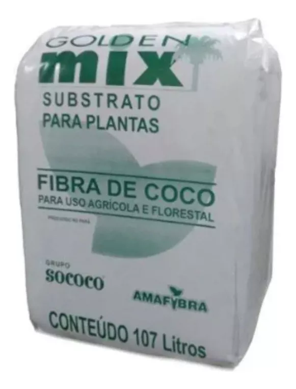 Substrato Amafibra Golden Mix para Plantas
