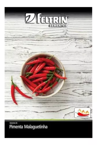 4x Sementes De Pimenta Malaguetinha Feltrin