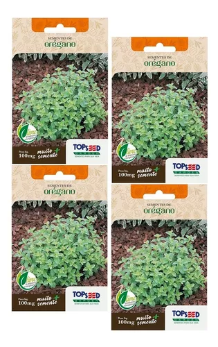 4x Sementes Orégano (origanum Vulgare) Topseed