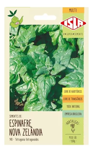 Espinafre Nova Zelândia 1gr De Sementes