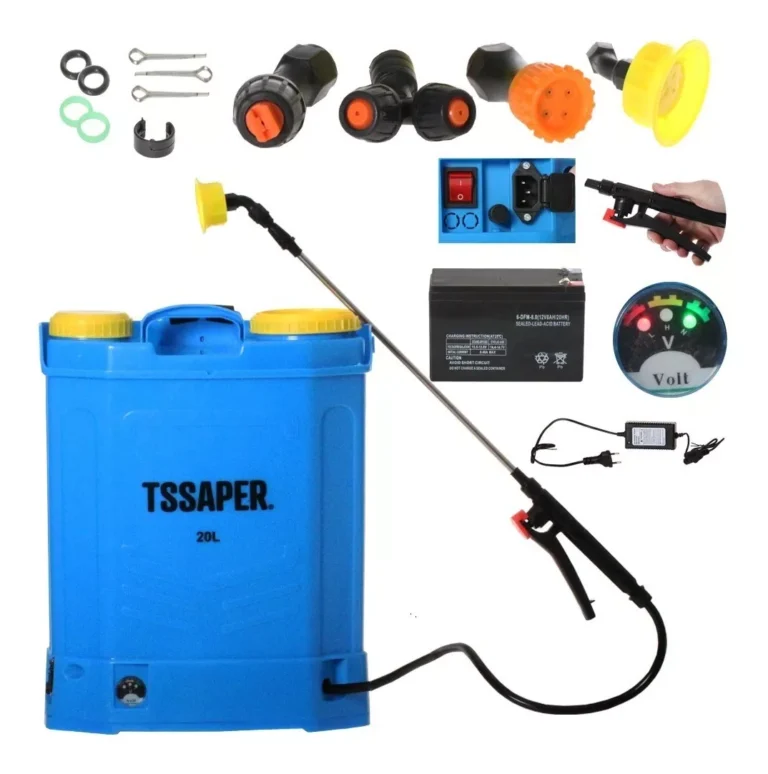 Pulverizador Costal a Bateria Elétrico Automatico 20 litros marca Tssaper THY 20l