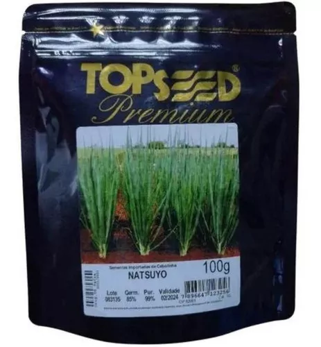 Semente De Cebolinha Natsuyo 100gr Topseed