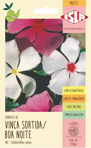 Semente Vinca Boa Noite Sortida 220mg Isla