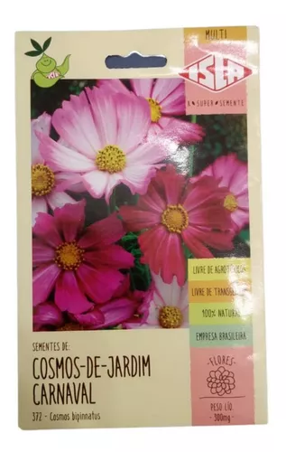 Sementes De Cosmea Sensação Sortida Flor