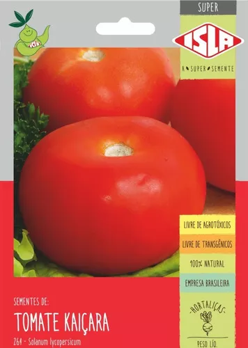 Sementes Do Tomate Kaiçara Produto Orgânico